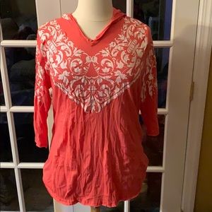 Seven 7 graphic light weight hoodie